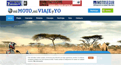 Desktop Screenshot of mimotomiviajeyyo.com
